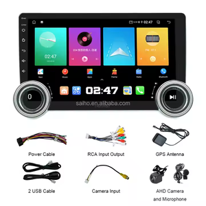 360 grados Panorama 2 Din Android Car Radio con Carplay Dashboard <span class=keywords><strong>Auto</strong></span> para REPRODUCTOR DE DVD con perillas dobles Pantalla de audio - Product Image 4