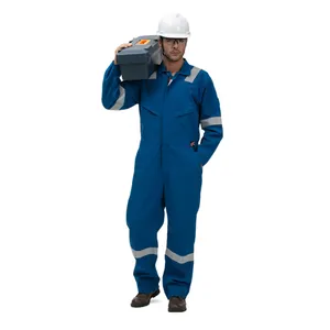 TenMoSoft New Innovative Flame Resistance Safety Coverall Working Garment