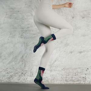 Pilates <b>Socks</b> Manufacturer Cotton Grip <b>Socks</b> Pilates Non Slip Women Yoga Pilates <b>Socks</b> Custom Logo Wholesale Low MOQ - Product Image 6