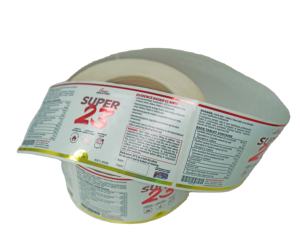 Diseños personalizados a prueba de agua Etiqueta Privada embalaje de alimentos impresión adhesivo rollo tarros de plástico etiqueta de alimentos - Product Image 6