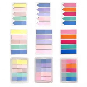 Bloc de Notas Creativo para Estudiantes, Adhesivos para Notas, Notas Adhesivas de Color Sólido, Índice de Notas Adhesivas Autoadhesivas para Clasificación - Product Image 2