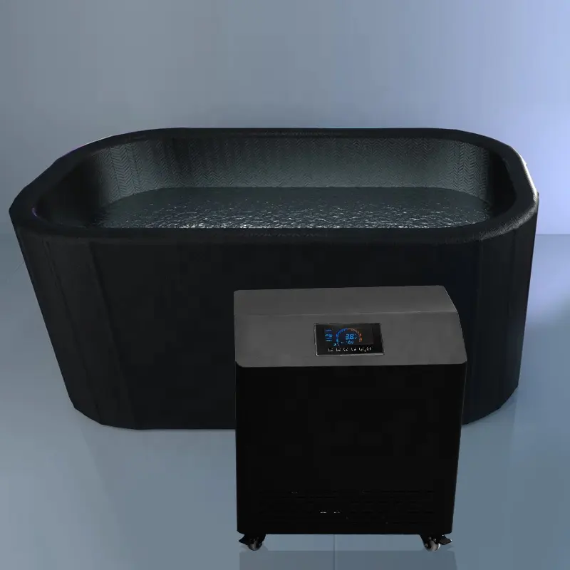 2024 New Design Athlete Fitness Recovery Ice Bath Chiller Ozone Cycle Use Water Cooled Cold Plunge Chiller With Filter
