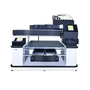 A1 UV Printer With 3pcs XP600 Print Head Large Format New 6090 UV Printer Machine For Phone Case Cylinder Metal Glass Printing