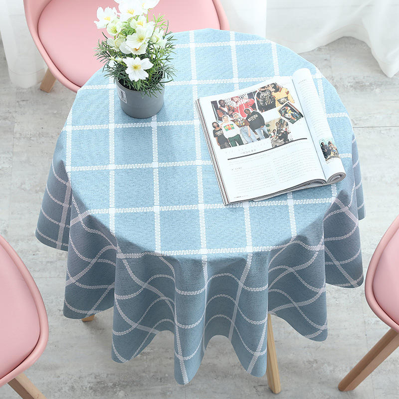 Patrón de cuadros grandes azul oscuro