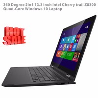 Windows 10 13,3 inch Notebook Computer Intel Celeron Touchscreen Yoga-stijl 8GB RAM 256GB SSD Nieuwe Engelse Laptop