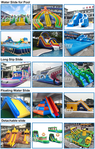 Glissière d'eau gonflable <span class=keywords><strong>de</strong></span> parc aquatique <span class=keywords><strong>de</strong></span> grands enfants mobiles extérieurs <span class=keywords><strong>de</strong></span> terrain <span class=keywords><strong>de</strong></span> jeu avec la piscine à vendre - Product Image 5