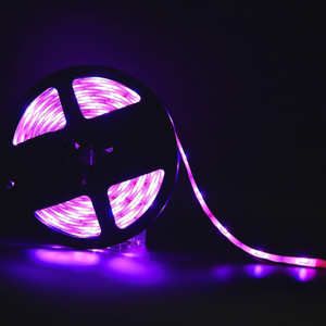 Lumière De Bande MENÉE 5050 RVB A MENÉ La Bande Imperméable Lumières LED 5M 12V RVB Bande Ensemble Complet Ruban LED - Product Image 5