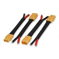 Kabel Pengisi Daya Baterai Li-ion Pesawat SSY Custom OEM/ODM Xt30/Xt60/Xt90 dengan Bodi Kuningan dan Kabel Tembaga Terpilin