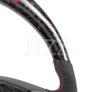 Pour Ford <span class=keywords><strong>Fiesta</strong></span> ST <span class=keywords><strong>MK7</strong></span> <span class=keywords><strong>MK7</strong></span>.5 volant en Fiber de carbone forgé intérieur automobile 2009 2010 2011 2012 2013 2014 2015 2016 2017 - Product Image 4