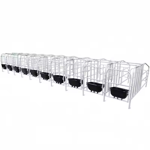 Gran oferta, bolígrafo de gestación de cerda galvanizado con alimentador para casa de cerdo, corrales de gestación de Cerda, cajas para cerdos - Product Image 2