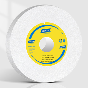 Mola bianca in corindone per sbavatura superficiale e disco abrasivo di alta qualità - Product Image 1