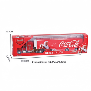 Commercio all'ingrosso 1:64 auto in miniatura modello in metallo Mini lega camion furgone giocattolo Santa con vernice Coke pressofuso in lega di auto modello pressofuso - Product Image 6