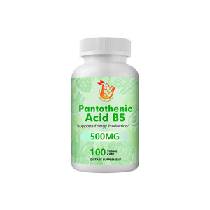 Wholesale Price Pantothenic Acid B5 Capsule with Pantothenic Acid Supplement Support Energy Production Energy Metabolism Capsule - Product Image 1