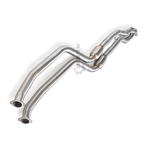 Tuyau intermédiaire en acier inoxydable haute performance Cuski pour <span class=keywords><strong>BMW</strong></span> <span class=keywords><strong>125i</strong></span> 128i <span class=keywords><strong>E82</strong></span> 3.0T 2008-2012, mise à niveau du résonateur - Product Image 5