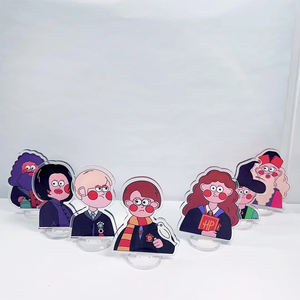 사용자 정의 모양의 인쇄 투명 애니메이션 Genshin 충격 OP 세트 아크릴 키 체인 매력 standees - Product Image 3