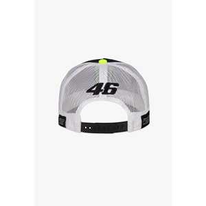 Gorra Trucker Premium Blanca 100% Poliéster, Diseño VR46 con Patrocinio Monster Energy, Multi-Panels, Ajustable, para Exportación - Product Image 4