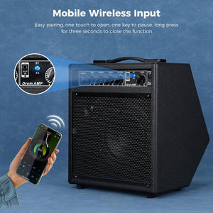 Promotion : <span class=keywords><strong>Amplificateur</strong></span> <span class=keywords><strong>de</strong></span> Batterie Électrique Portable 35W, Haut-Parleur Multifonctionnel pour Piano Électrique, <span class=keywords><strong>Basse</strong></span>, Guitare et Pratique <span class=keywords><strong>de</strong></span> Batterie - Product Image 5