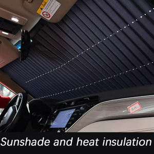 Di alta Qualità finestra di Automobile parasole a scomparsa Copertura del parabrezza Anteriore Posteriore finestra foil Tenda per il Solare UV proteggere Auto Tenda <span class=keywords><strong>Da</strong></span> <span class=keywords><strong>Sole</strong></span> - Product Image 3