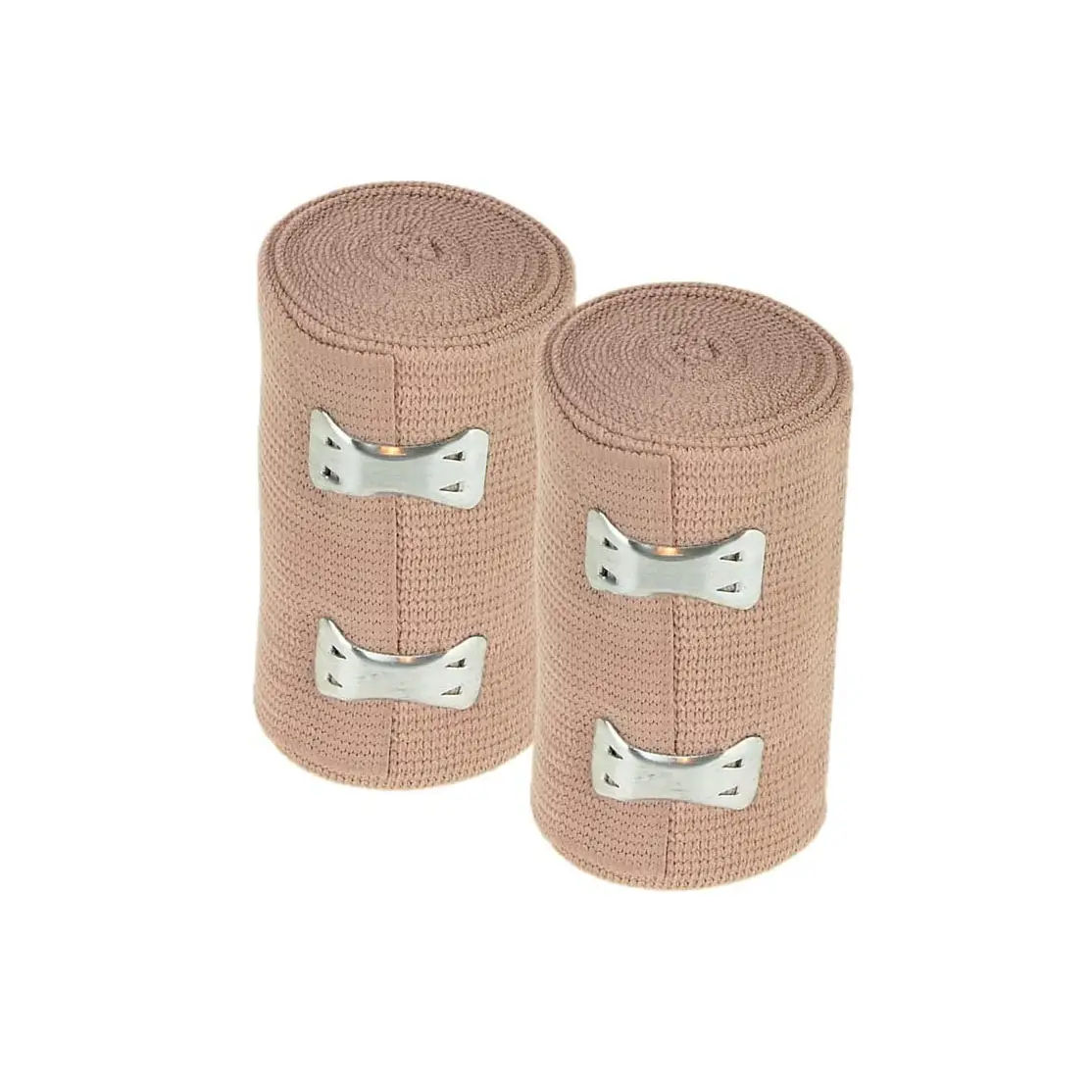 Custom Medische Band Clip Gesloten Body Spier Verstuiking Oedeem Sport Letsel Zorg Beige Hoge Elastische Bandage