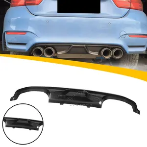 Car Gadgets ABS Carbon Fiber AK Style Rear Bumper Lip Diffuser For BMW F80 M3 F82 M4 2014 2015 2016 2017 2018 2019 2020