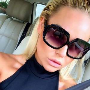 Nouvelles Lunettes de Soleil Carrées de Luxe pour Femmes 2019, Monture Épaisse, Protection UV400, Style Oversize - Product Image 1