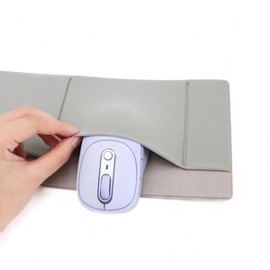Adhesive Under <b>Laptop</b> Storage Pouch Stick-on Desk 3 Pockets Self-Adhesive Desk Organizer for Phone, Mouse, Pens Holder Stocked - Product Image 3