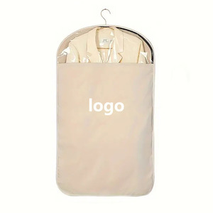 Housse anti-poussière pour vêtements en nylon à logo personnalisé avec fenêtre visible sac de rangement pour veste et manteau transfrontalier à forte valeur ajoutée - Product Image 5