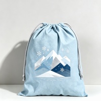Sac à cordon personnalisé avec impression sur mesure, anti-poussière, pour camping en plein air, fêtes, vacances, sac promotionnel de distribution en gros