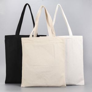 Cadeaux promotionnels personnalisés, sacs d'épicerie réutilisables écologiques en coton biologique 100% naturel - Product Image 3