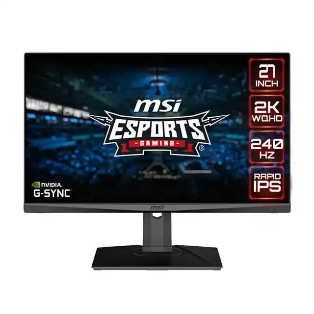 MSI 27 inch chơi game màn hình 2k 240Hz 1ms hdr400 xoay nâng đứng chơi game màn hình máy tính mag274qrx