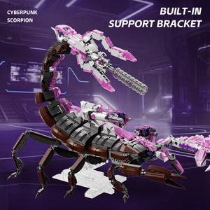 Jie Star 66110 creativo escorpión insecto montaje bloque ladrillos modelo niños rompecabezas educativo bloques <span class=keywords><strong>de</strong></span> construcción juguete conjunto Juguete - Product Image 4