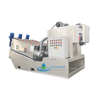 Multi Screw Press Dehydrator Sludge Dewatering Machine for Waste Water Treatment