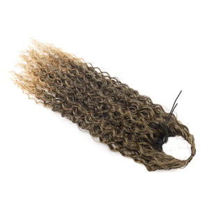 <span class=keywords><strong>Queue</strong></span> <span class=keywords><strong>de</strong></span> <span class=keywords><strong>cheval</strong></span> bouclée avec cordon <span class=keywords><strong>de</strong></span> serrage, filet rond, <span class=keywords><strong>cheveux</strong></span> longs <span class=keywords><strong>bouclés</strong></span>, 16, 22 et 30 pouces, 60g - Product Image 4