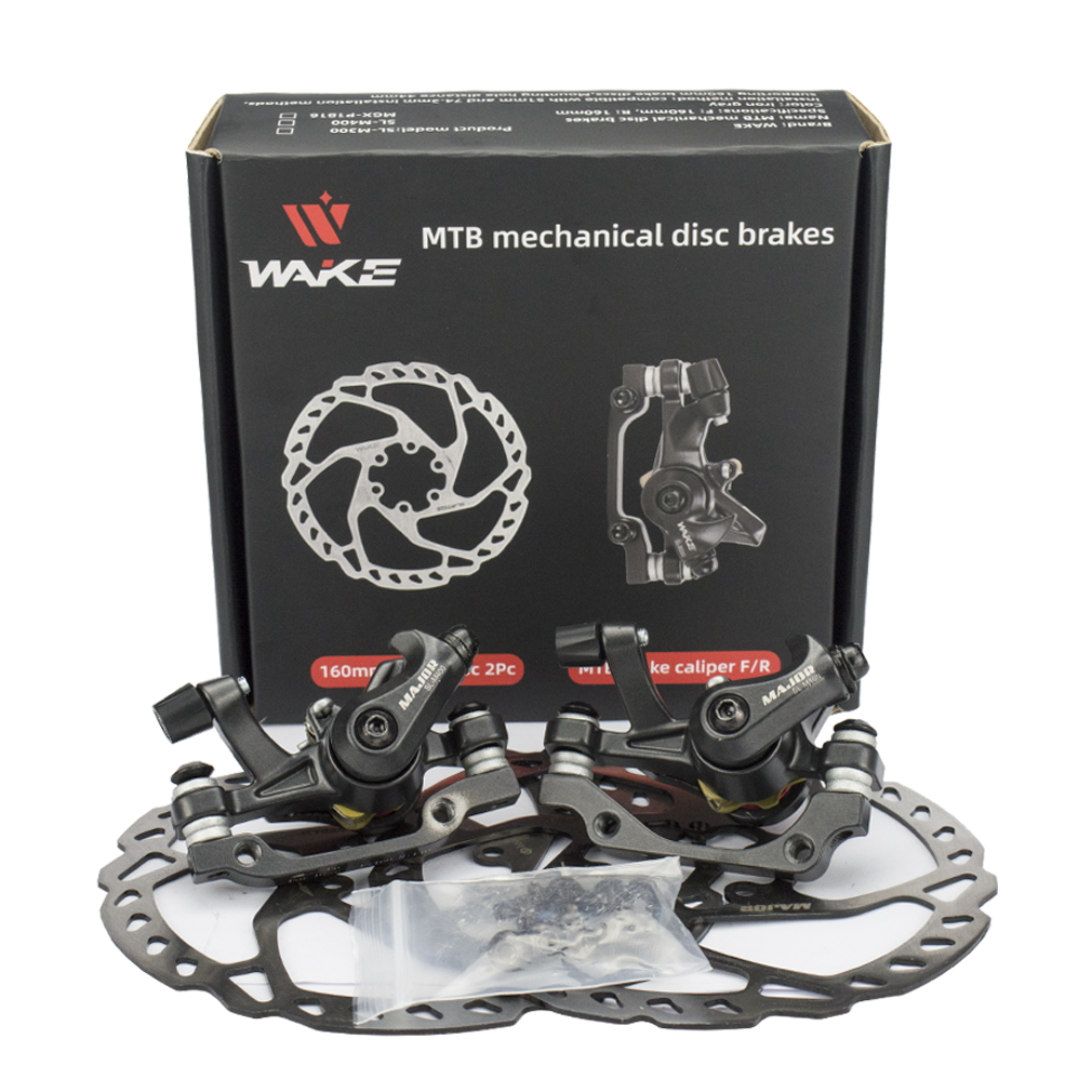 Pinza Freno A Disco Meccanica Per E-bike ROTOR 160MM - Forte Frenata Con Pastiglie In Metallo - 5