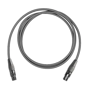 Connecteur droit FGG à 3 broches, 4 broches, mini XLR câbles audio-vidéo, livraison gratuite