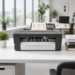 Cortadora de Etiquetas Automática de Doble Cuchilla con Cámara CCD de Teneth, Plotter de Etiquetas de Vinilo con Servomotor - Product Image 1