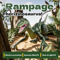 4DRC Dinosaurio de Control Remoto de Gran Tamaño 2.4G, Realista, Camina, con Demostración Automática, Rociador de Agua, Biomimético, Modelo RC, Juguetes de Animales con Luces