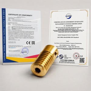 Juego de engranajes helicoidales de latón de módulo 0.5, serie 065/151, con diámetro interior de 3, 3.175, 4, 5, 6 mm, mecanizado de reductores personalizados - Product Image 5