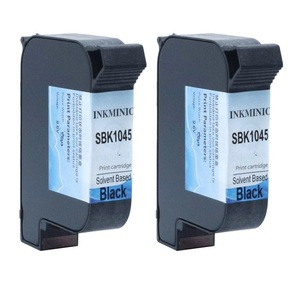 Markem Image SBK1045 SBK1055 SRD1040 Solvent Based Black Tij Ink Cartridges with Chip for 1200 1050 Thermal Inkjet <b>Printers</b> - Product Image 3