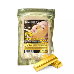 Maschera per <span class=keywords><strong>viso</strong></span> E corpo morbida <span class=keywords><strong>idratante</strong></span> in oro <span class=keywords><strong>naturale</strong></span> da 300g in polvere maschera per collagene infusa con vitamina E perla - Product Image 5