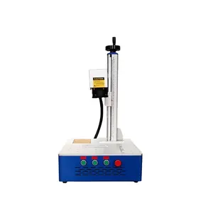 Competitive Price Desktop Laser Marking Machine 200*200mm 20w Fiber Laser Marking Machine For Metal