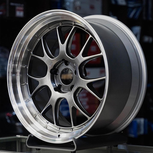 ล้อฟอร์จ 2 ชิ้น แบบ LMR Style Deep Dish ขอบขัดเงา 5*112 สำหรับ W204 W212 C219 E46 E90 A4 A5 คลาสสิค วินเทจ สแต็กเกอร์ - Product Image 2