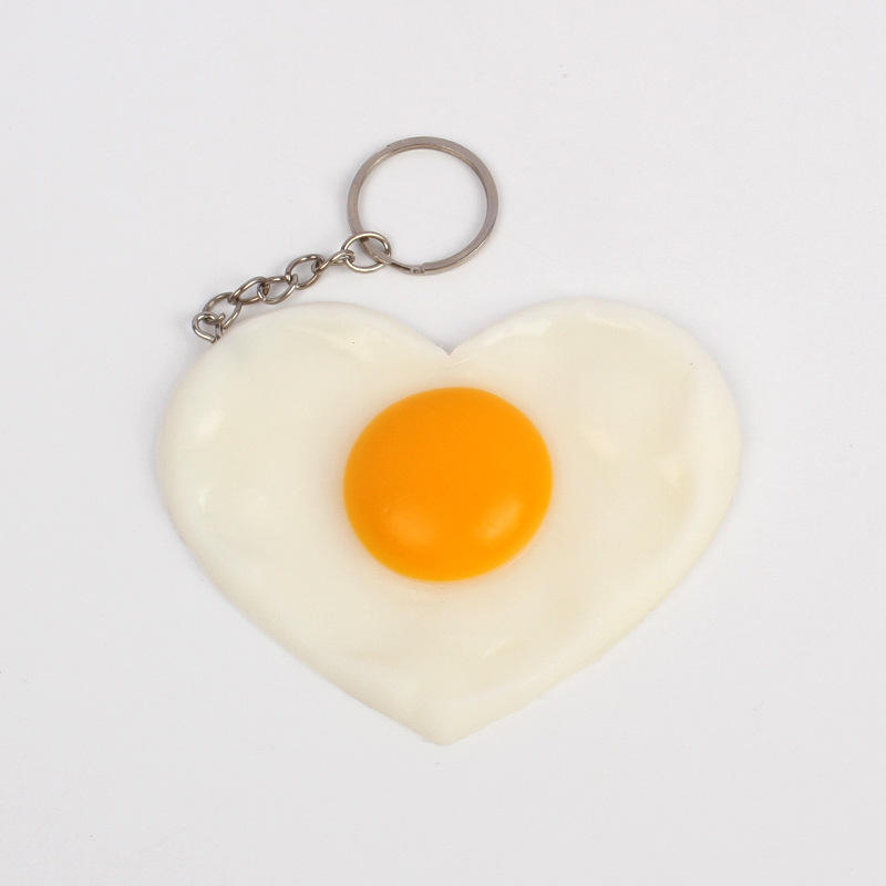 Grand porte-clés œuf d'amour