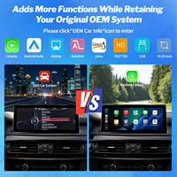 Écran tactile multimédia Linux 10,25 pouces pour BMW X5 F15 X6 F16 2014-2016 avec système NBT, CarPlay sans fil intégré et Android Auto