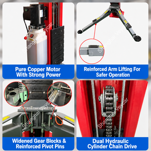 Elevador de Vehículos de Grado Profesional LAUNCH TLT235SC de 3500 kg con Sistema de Mantenimiento de Vehículos y Protección de Seguridad Mecánica para Garaje - Product Image 5