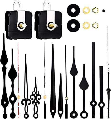 Silent Quartz Digital Wall Clock Movement Parts Accessories Snooze Function ABS Material Contemporary Design DIY Art Decoration