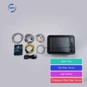 <span class=keywords><strong>Monitor</strong></span> Paziente Portatile per Uso Dentale e Cardiaco, <span class=keywords><strong>Monitor</strong></span> Multiparametrico Medico con Schermo Touch e Carrello - Product Image 3