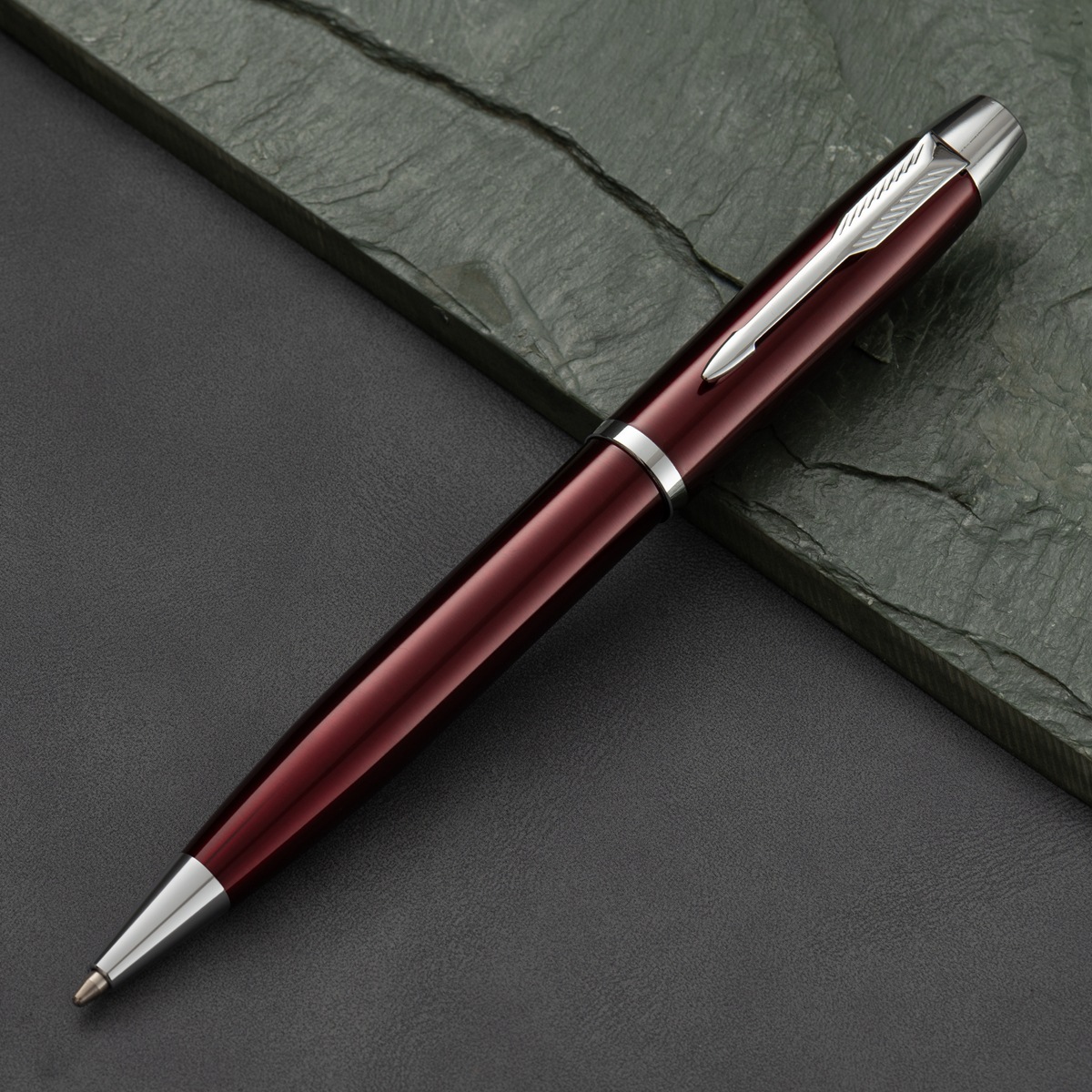 Bullet type 1.0 - transparent red silver clip
