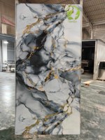 Panel de Pared UV de Alto Brillo, Tablero Decorativo de PVC para Interiores Comerciales y Residenciales