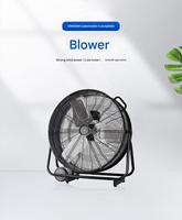 Ventilateur à tambour industriel 24'' 30'' 36'' 42'' 48'' avec roue, moteur 220V, construction en aluminium